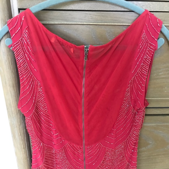 Alice and Olivia red sequined dress, size 4 - Picture 5 of 7